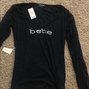 Bebe long sleeve top